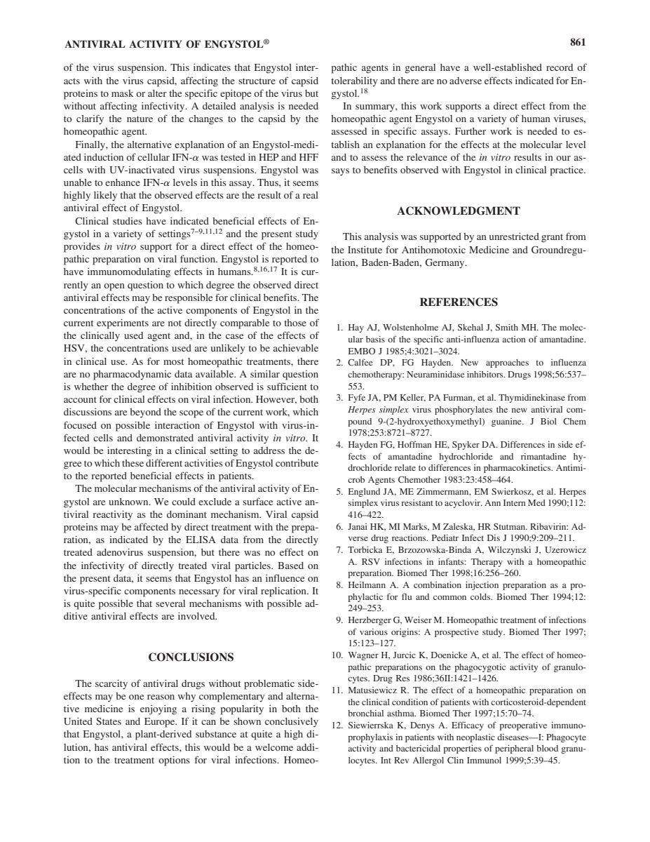Engystol Tabletten afbeelding van document #7, research