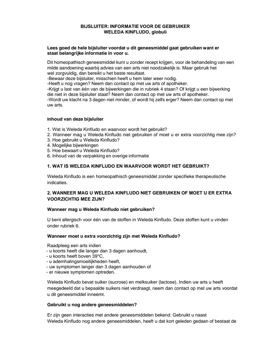 Kinfludo Korrels afbeelding van document #1, leaflet