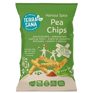 TerraSana Harissa Spice Pea Chips 75GR
