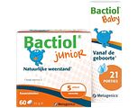 Metagenics Bactiol Baby Druppels & Bactiol Junior Kauwtabletten Combi 2ST Metagenics Bactiol Baby Druppels & Bactiol Junior Kauwtabletten Combi 2ST