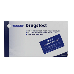 Testjezelf.nu Drugstest Multi-6 Speeksel Pen Test 2ST