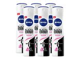 Nivea Black & White Invisible Original Deodorant Spray Voordeelverpakking 6x150ML