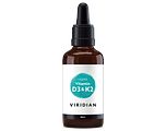 Viridian Liquid Vitamin D3 & K2 Druppels 50ML