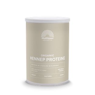 Mattisson HealthStyle Biologische Hennep Proteïne Poeder 400GR