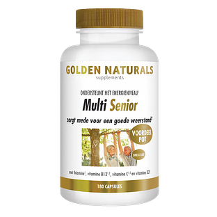 Golden Naturals Multi Senior Capsules 180VCP