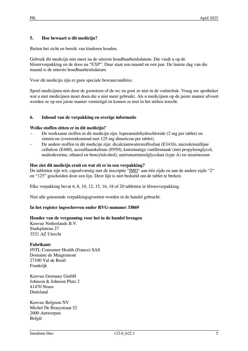 DUO Tabletten afbeelding van document #5, leaflet