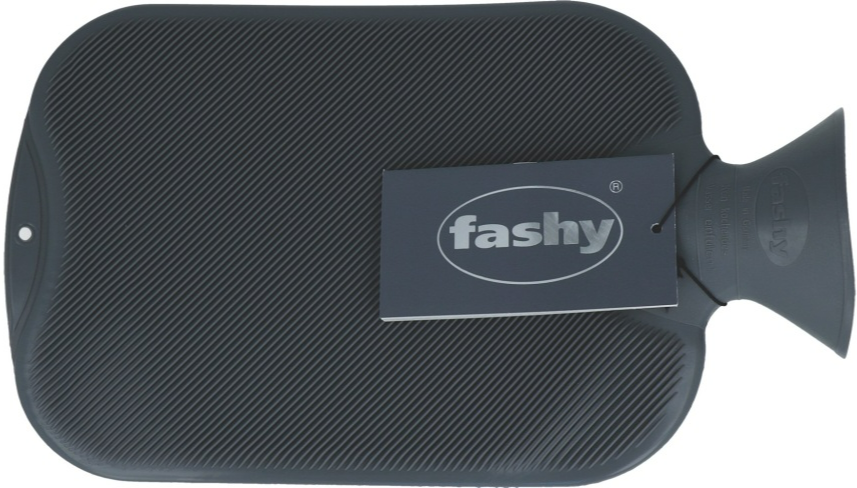 Fashy Warmwaterzak Dubbelgeribbeld Antraciet afbeelding