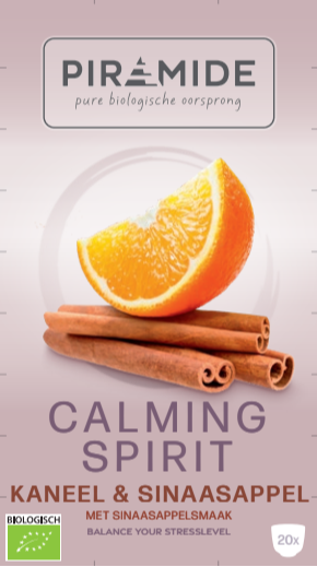 Piramide Calming Spirit Kaneel & Sinaasappel Thee