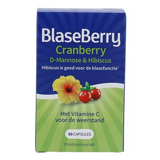 BlaseBerry Cranberry & D-Mannose & Hibiscus Capsules 50CP