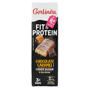 Gerlinéa Fit & Protein Chocolate Caramel Reep 81GR
