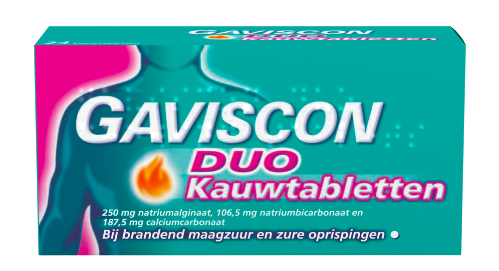 Gaviscon Duo Kauwtabletten afbeelding