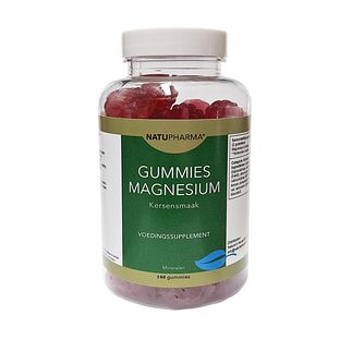 Natupharma Magnesium Gummies Kersensmaak 60ST