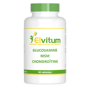 Elvitum Glucosamine MSM Chondroïtine Tabletten 80TB