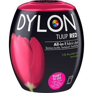 Dylon Tulip Red All-in-1 Textielverf 350GR