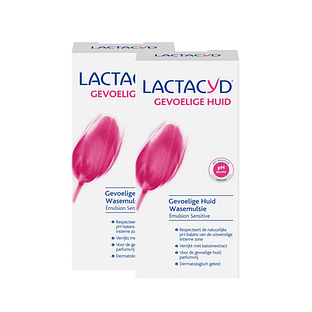 Lactacyd Wasemulsie Gevoelige Huid Multiverpakking 2x200ML