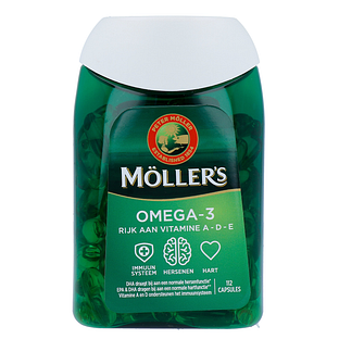 Mollers De Originele Omega-3 Vitamine D Capsules 112CP Mollers De Originele Omega-3 Vitamine D Capsules 112CP