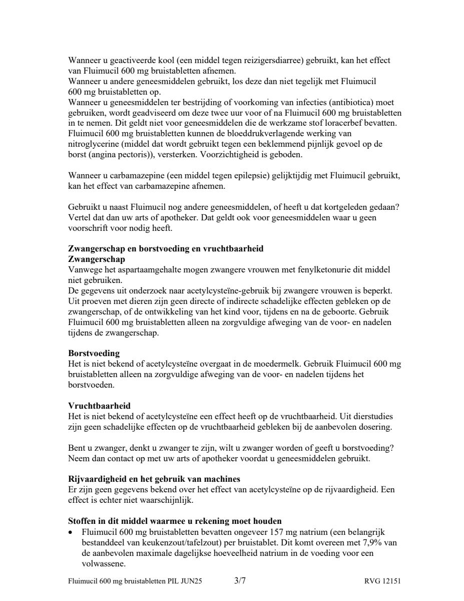 600mg Bruistablet afbeelding van document #3, leaflet