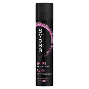 Syoss 3in1 Shine Haarspray  Hold 4 300ML