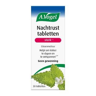 A.Vogel Citroenmelisse Nachtrust Tabletten Sterk 30TB