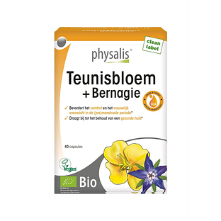 Physalis Teunisbloem + Bernagie Capsules 40CP