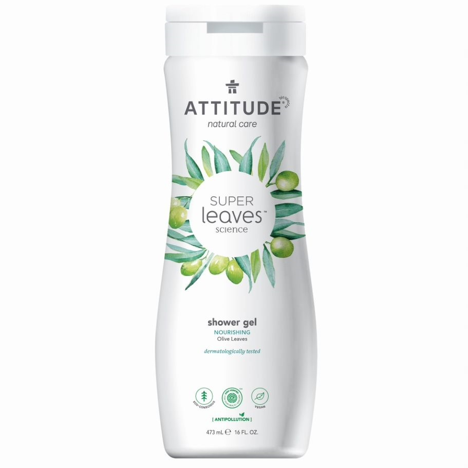 Attitude Super Leaves Shower Gel Olive Leaves afbeelding