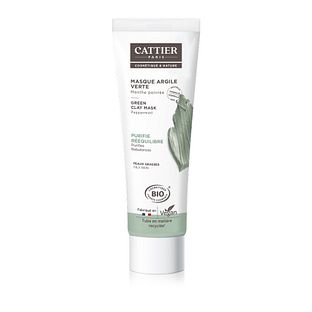 Cattier Green Clay Mask - Peppermint 100ML