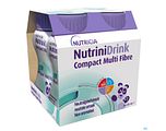 Nutricia NutriniDrink Compact Multi Fibre Neutraal 4-pack 500ML