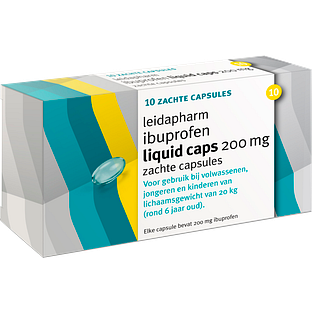 Leidapharm Ibuprofen 200mg Liquid Capsules 10CP