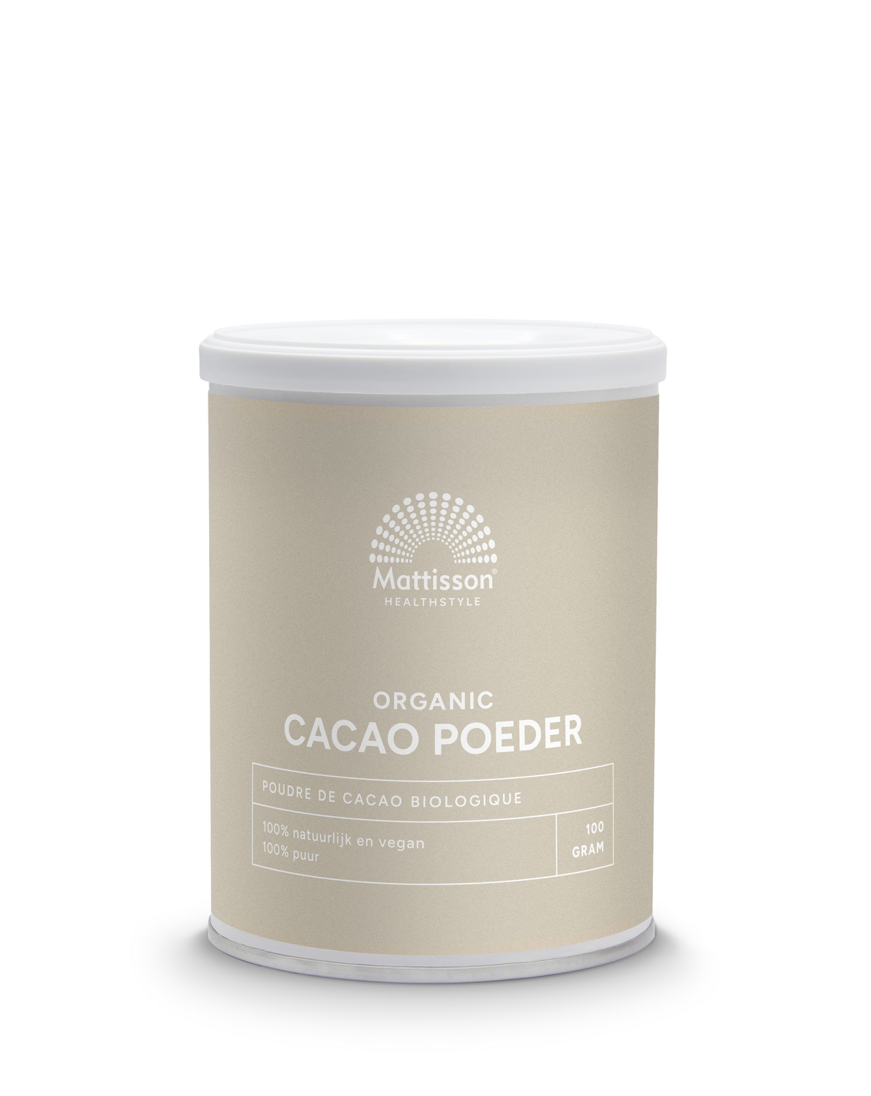 Mattisson HealthStyle Biologische Cacao Poeder 100GR