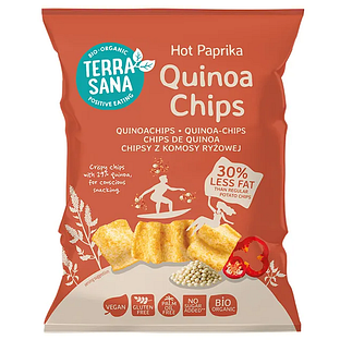 TerraSana Hot Paprika Quinoa Chips 75GR