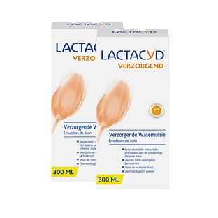 Lactacyd Wasemulsie Verzorgend Multiverpakking 2x300ML