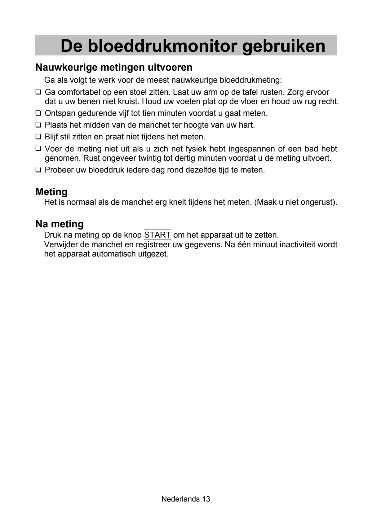 UA-1020-WAF Bovenarm Bloeddrukmeter afbeelding van document #15, instructions