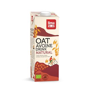 Lima Haverdrink Natural Biologisch 1LT Lima Haverdrink Natural Biologisch 1LT