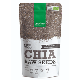 Purasana Vegan Chia Raw Seeds 200GR Purasana Vegan Chia Raw Seeds 200GR