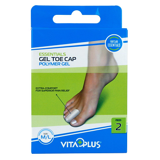 Vitaplus Essentials Gel Toe Cap Polymer Gel maat M/L 2ST