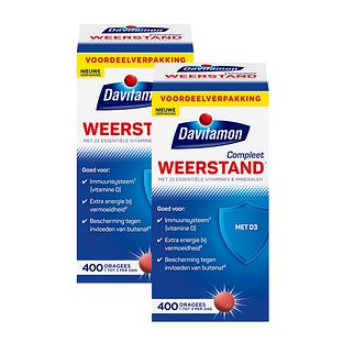 Davitamon Compleet Weerstand Dragees Multiverpakking 2x400ST