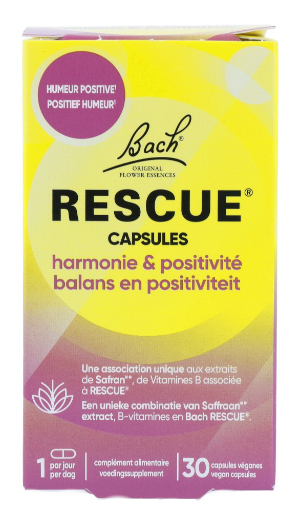Bach Rescue Balans en Posiviteit Capsules afbeelding