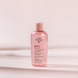 Louis Widmer Purederm Oogmake-up Reiniging Lotion Zonder Parfum 100ML Lichtroze achtergrond met product