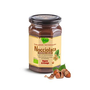 Nocciolata Biologische Hazelnootpasta Zonder Melk 250GR Nocciolata Biologische Hazelnootpasta Zonder Melk 250GR