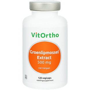 VitOrtho Groenlipmossel Extract Capsules 120VCP