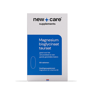 New Care Magnesium Bisglycinaat Tauraat Tabletten 120TB