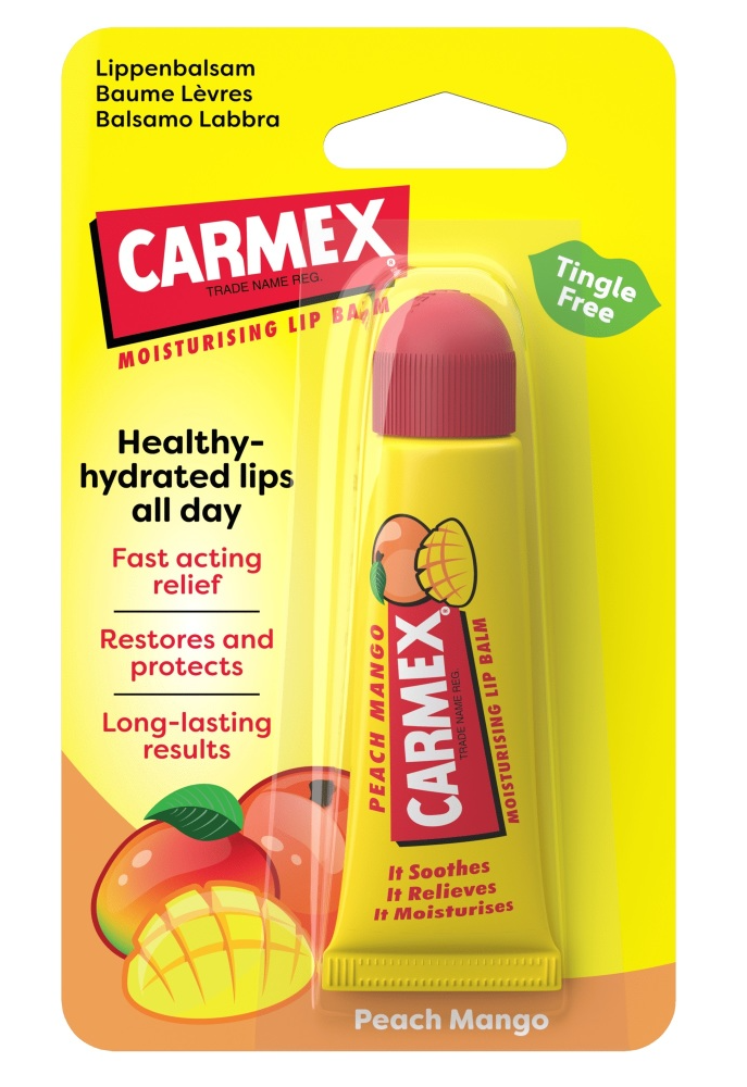 Carmex Peach Mango Moisturising Lip Balm afbeelding