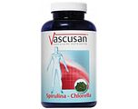 Vascusan Spirulina Chlorella Tabletten 500TB