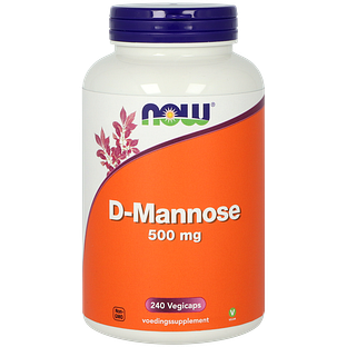 NOW D-Mannose 500mg Capsules 240CP