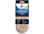 Lucovitaal Koper Compressie Steun Sokken Beige 42-47 1PR