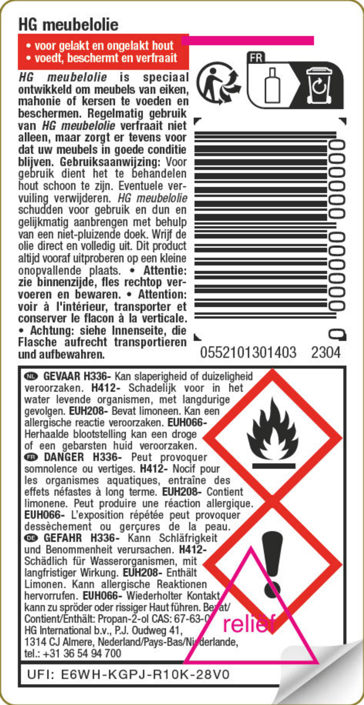 Woonkamer Meubelolie afbeelding van document #1, label