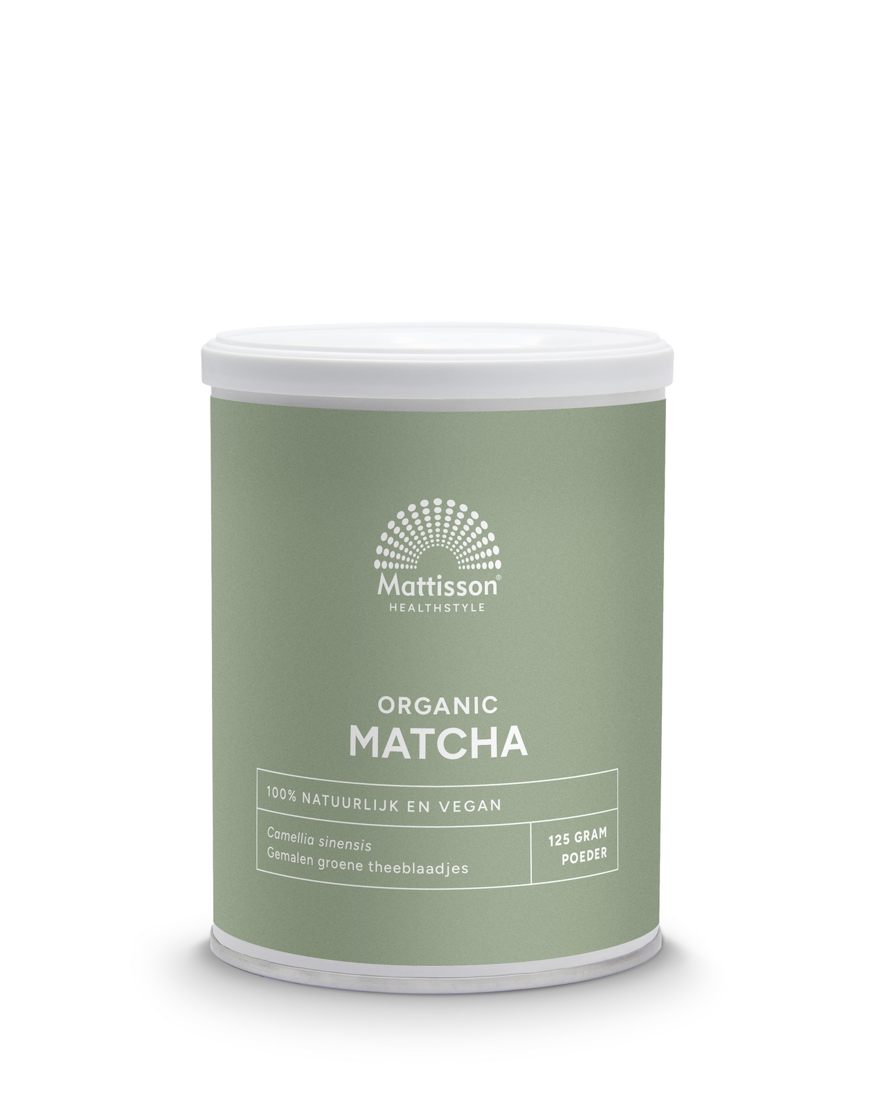 Mattisson HealthStyle Biologische Matcha Poeder 125GR