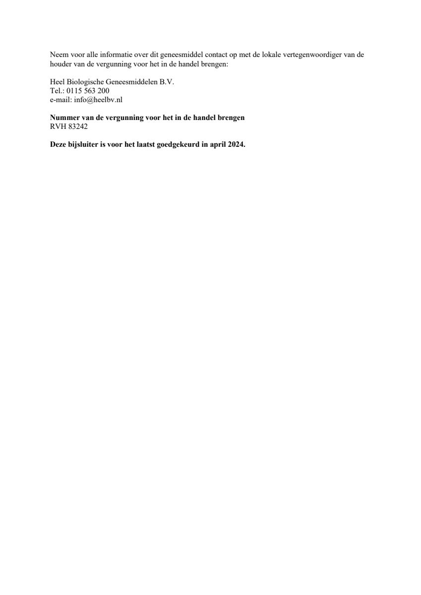 Belladonna-Homaccord afbeelding van document #4, leaflet