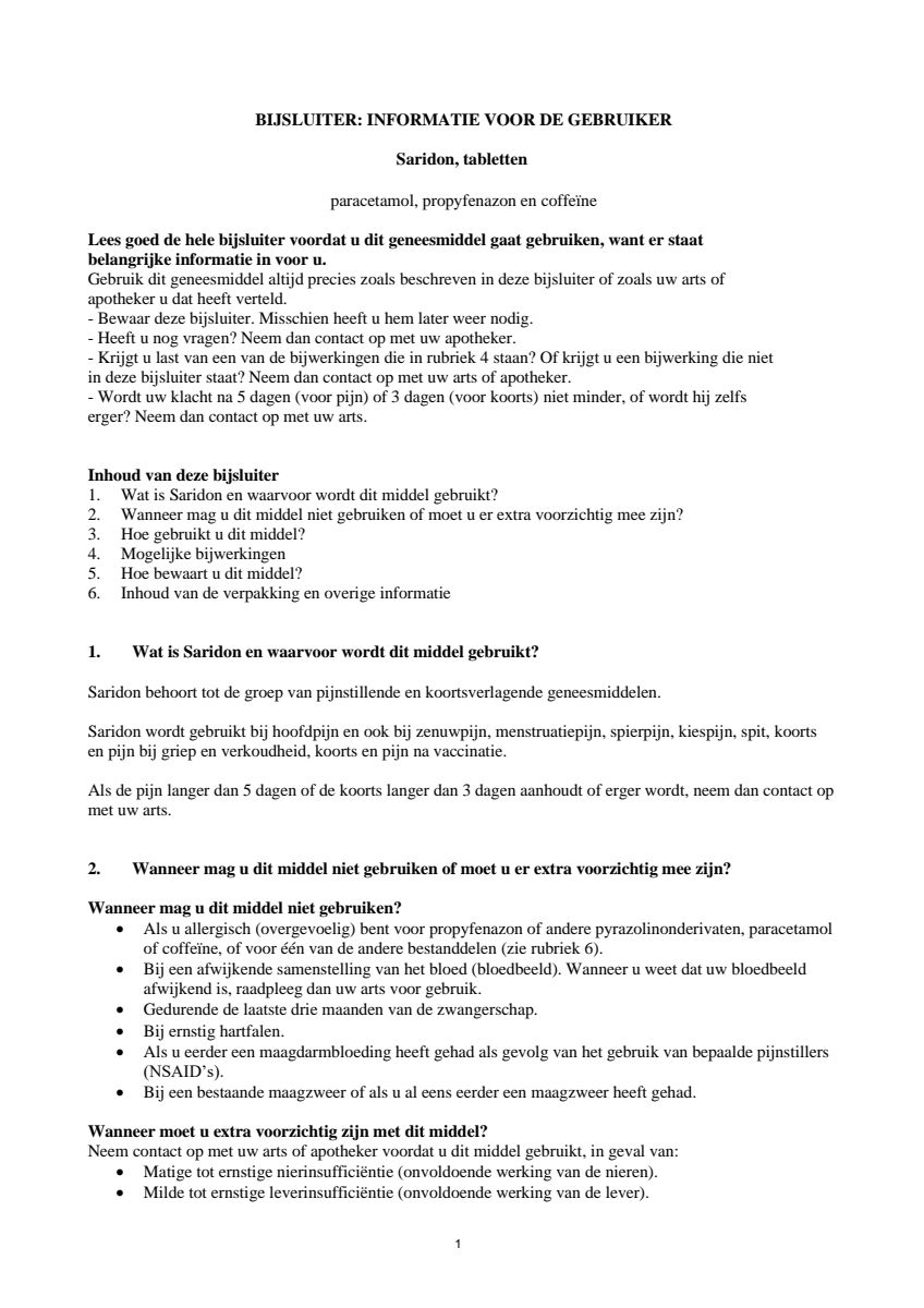 Tabletten afbeelding van document #1, leaflet