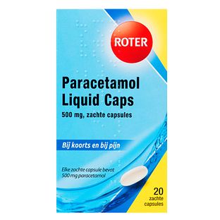 Roter Paracetamol 500mg Liquid Caps 20ST Roter Paracetamol 500mg Liquid Caps 20ST